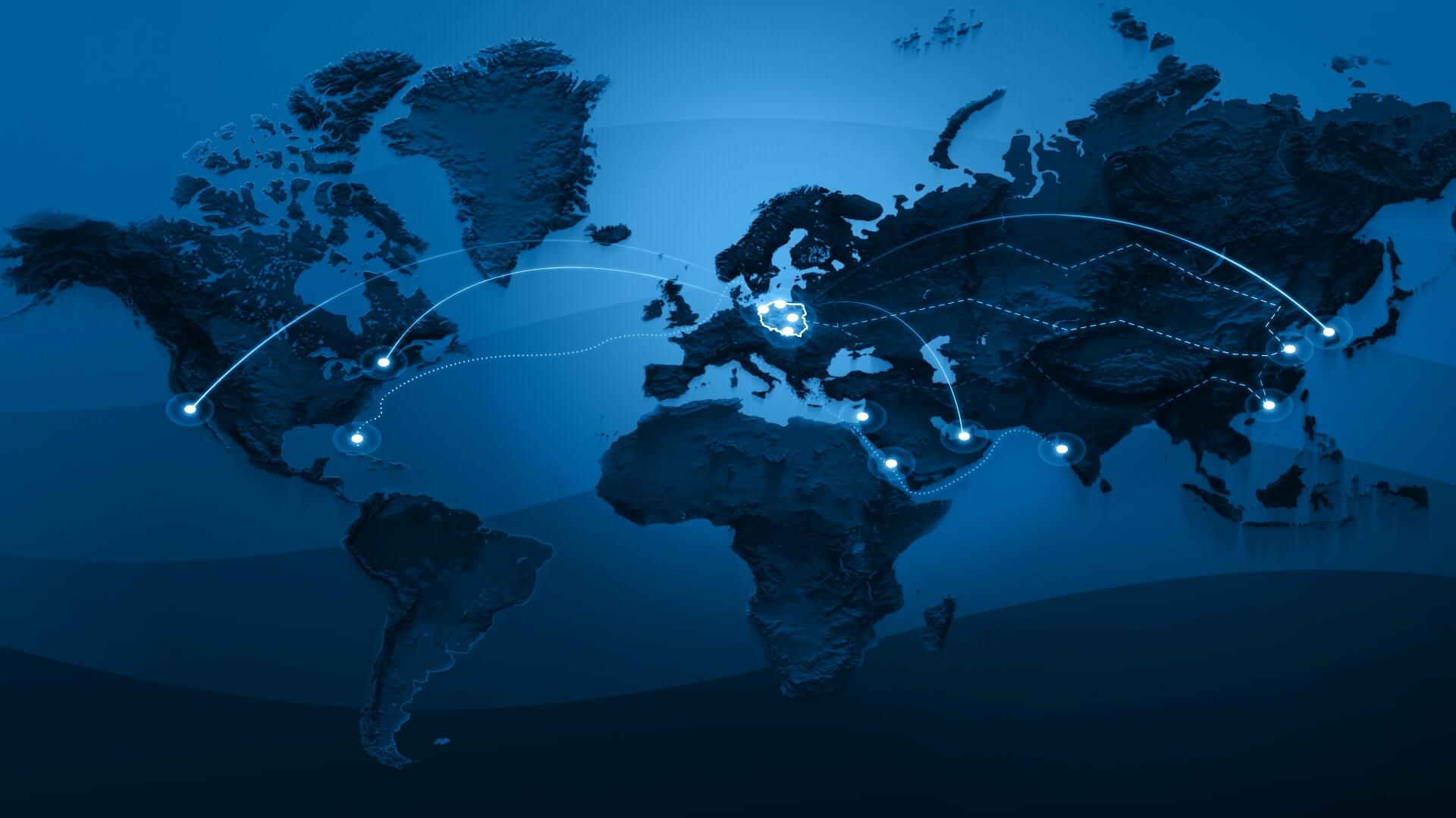 World Map | Freight Partner in Poland